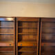 Bibliothèque ouverte en 3 pans style directoire