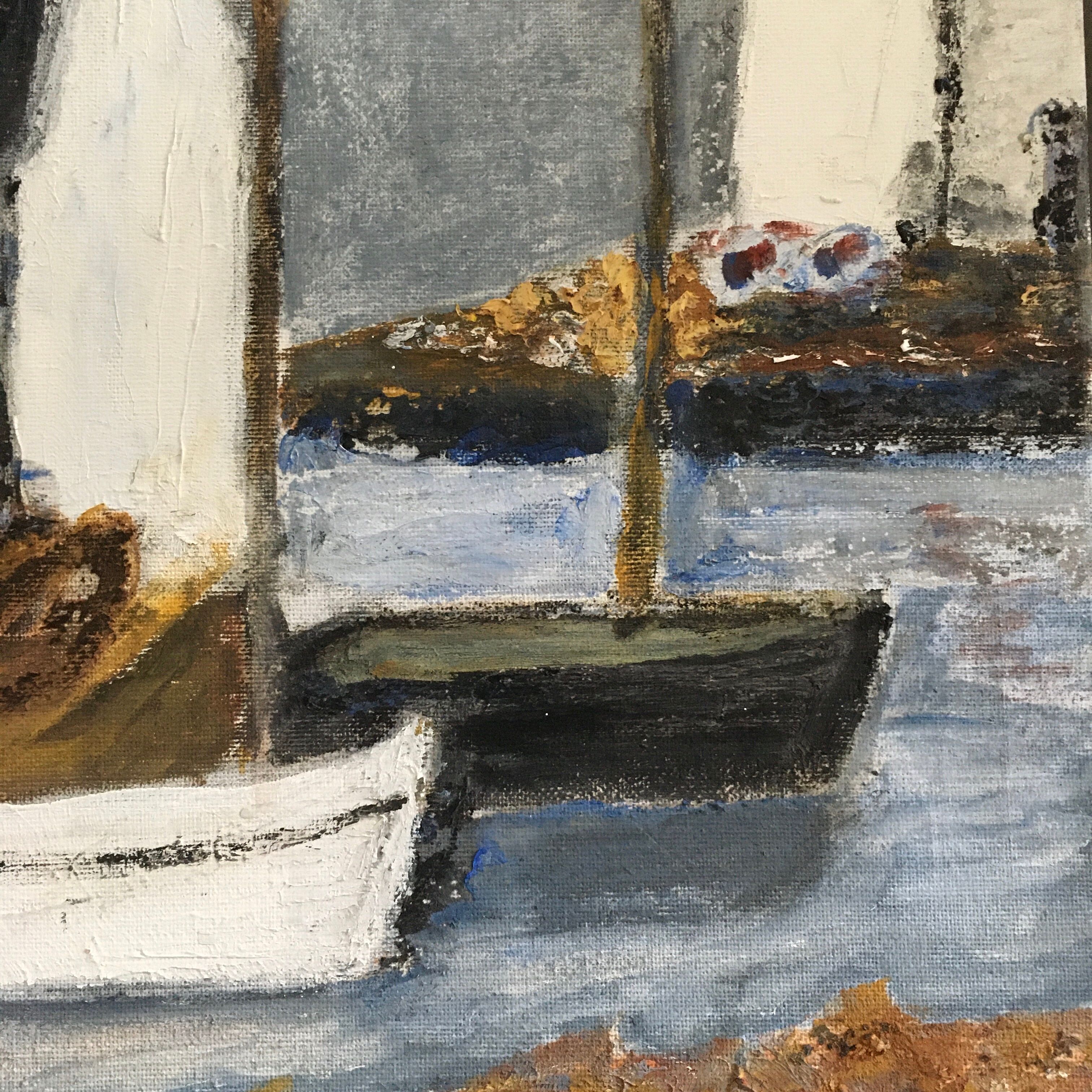 Table breton seascape