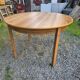 Scandinavian extendable oak table from the 1960s (butterfly extension)