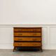 Vintage Scandinavian chest of drawers in solid oak, 1960s.