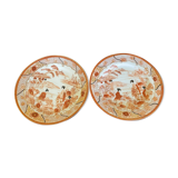 2 plates with Asian décor