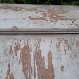 Door H186.5xW75cm with 18th century interior molding