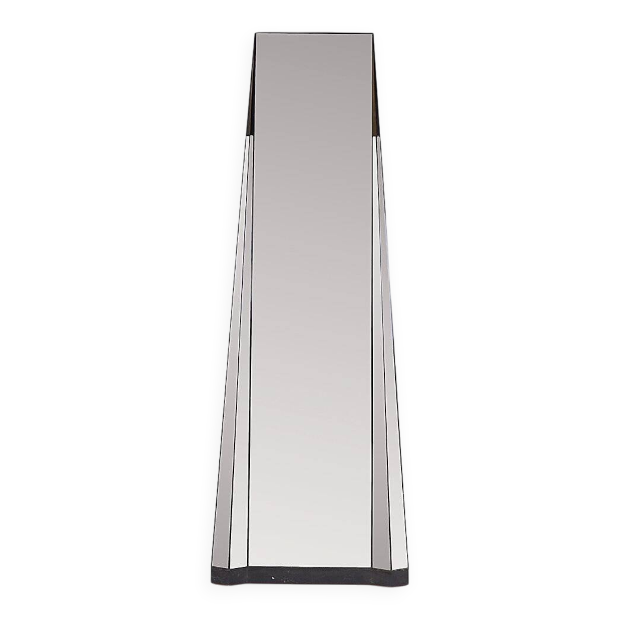 Art Deco style pyramidal floor mirror - 20th century
