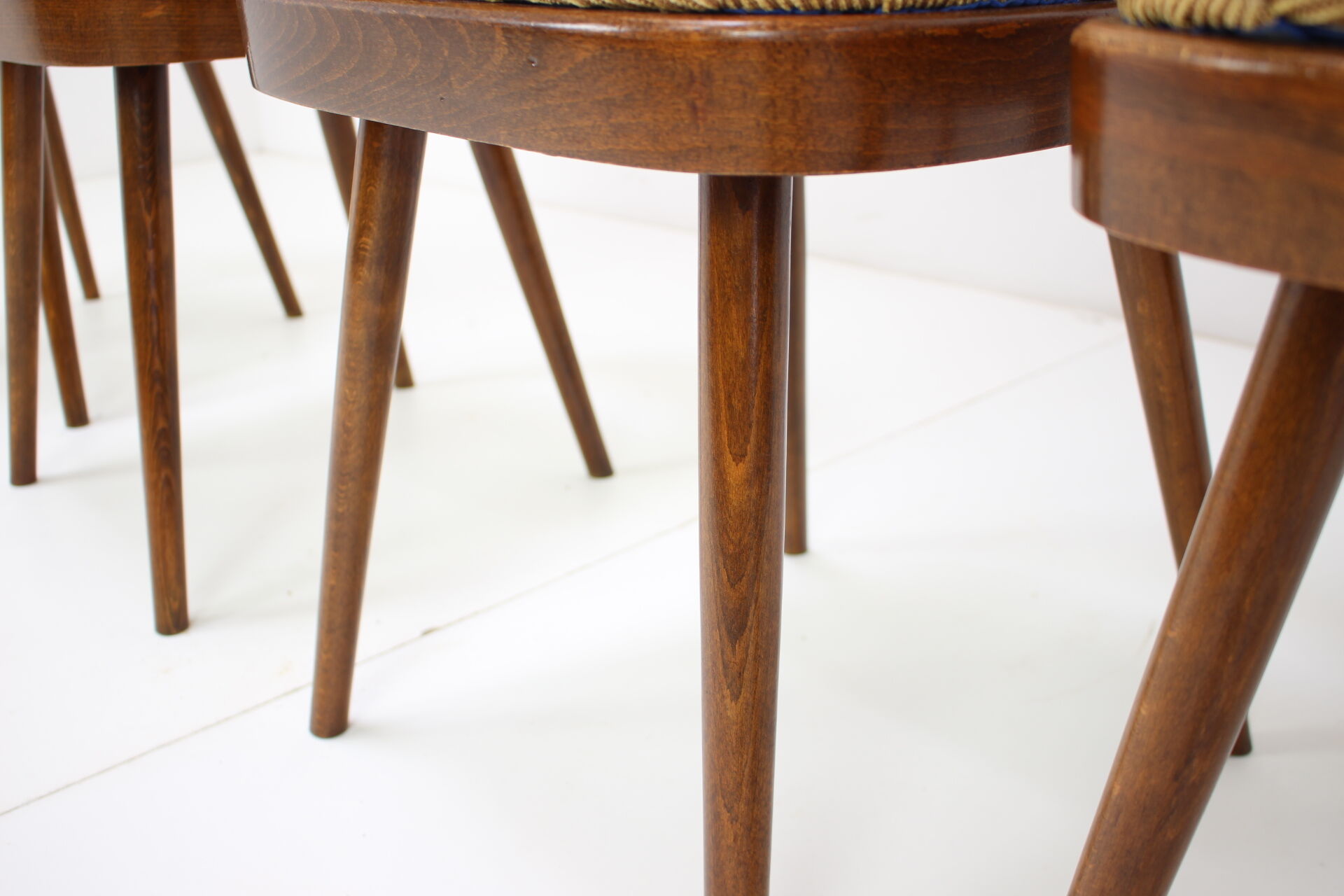 Set of Four Dining Chairs Designed by Oswald Haerdtl, 1960s.