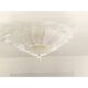 Impressive Italian Murano Glass Sputnik Flush-Mount Chandelier