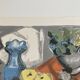 Lithographie signée Georges Lambert - Nature Morte - 1954