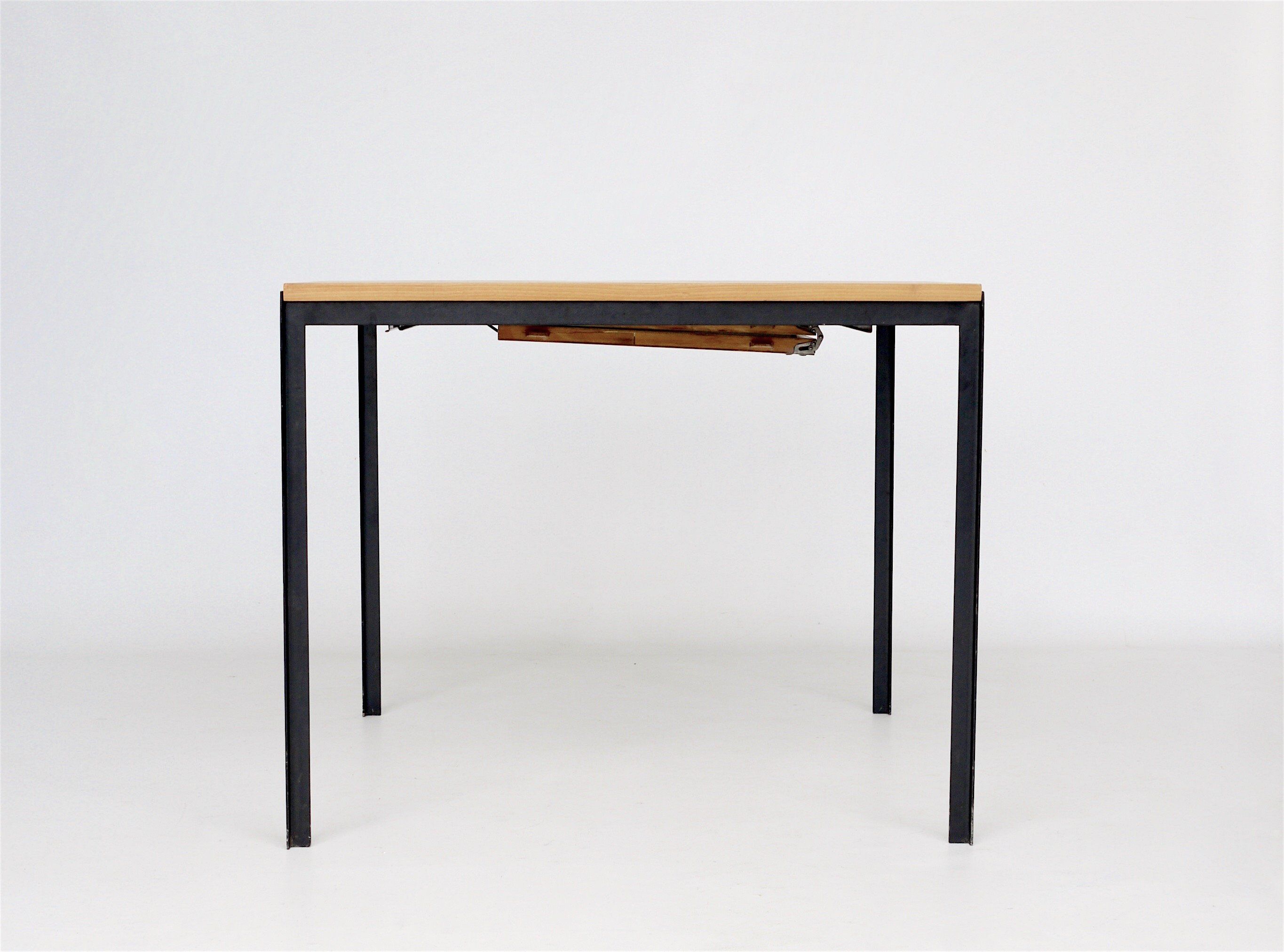 Extendable t-angle table by florence knoll for knoll international, 1950s