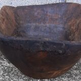 Olive wood salad bowl