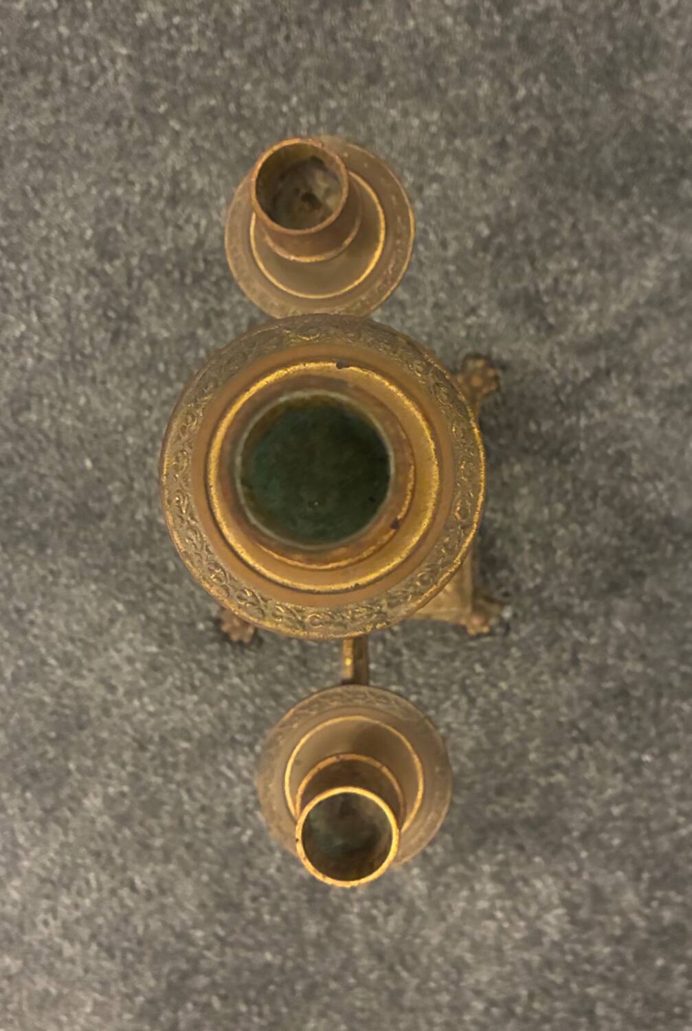 Pair of candelabra, 19th century candlesticks