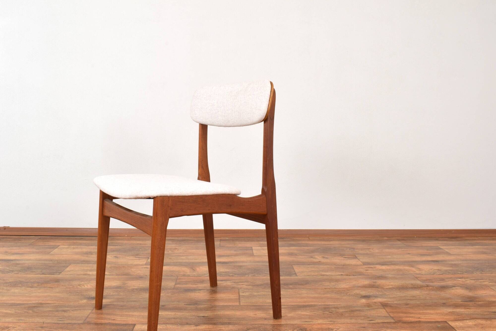 Mid-Century Danish Teak Dining Chair by B. Rasmussen for Thorsø Stolefabrik, 1960s, Set of 4