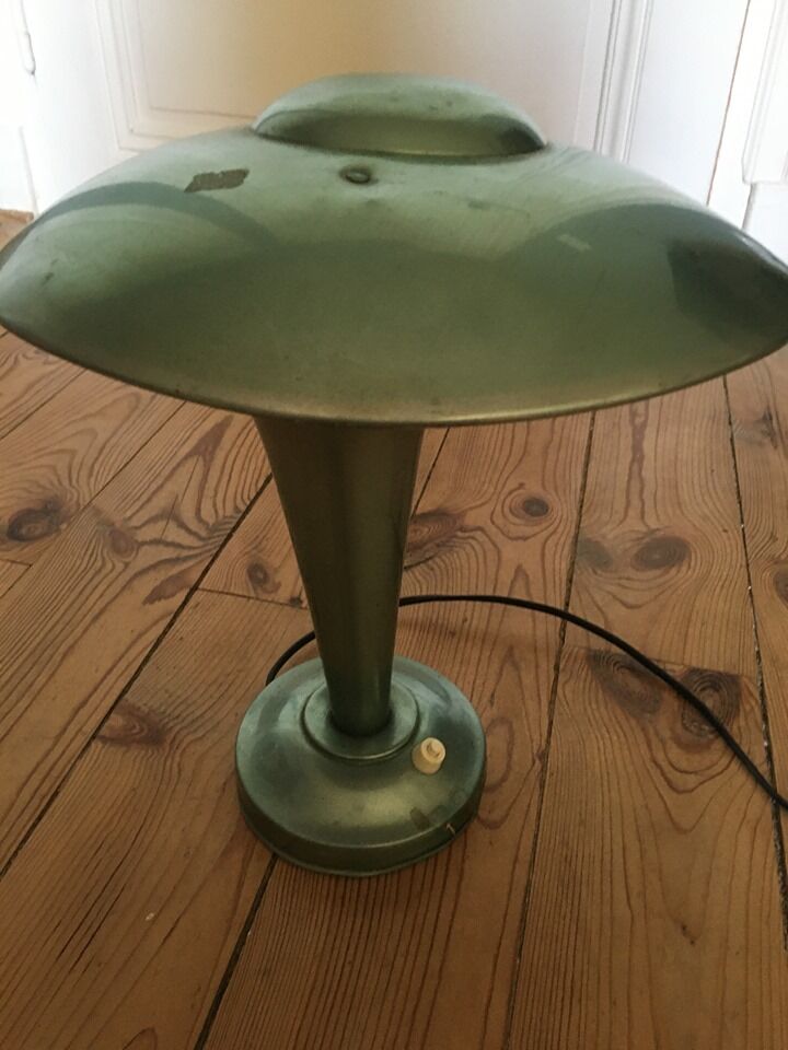 Mushroom lamp in tole 40