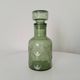 Vintage 60s carafe in bubbled molded glass