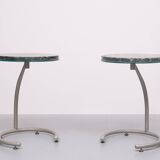Green Marble top Side tables 1990s Holland
