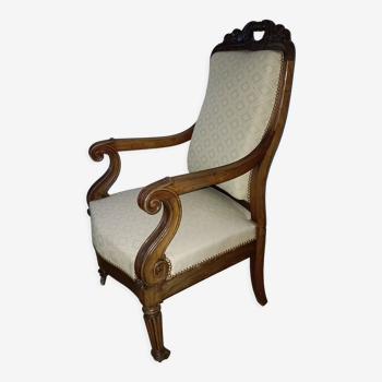 Mahogany armchair 19th