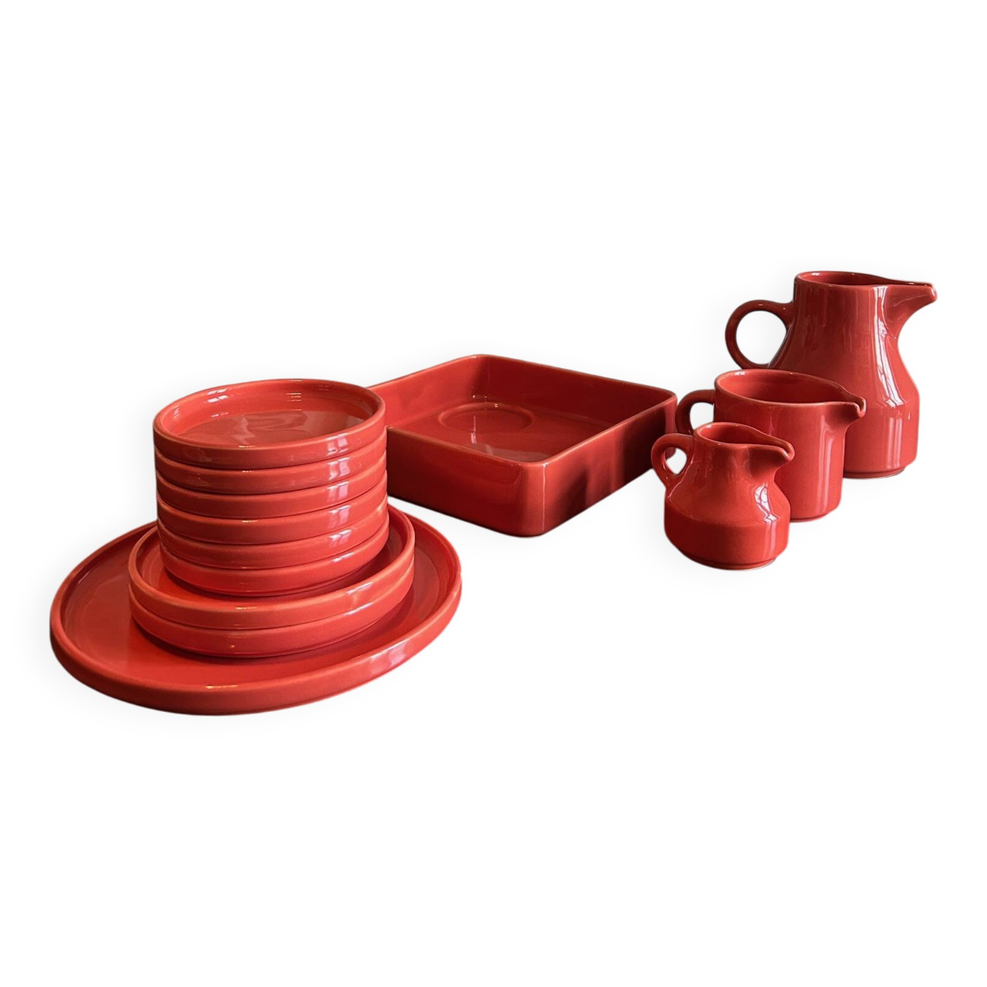 24-piece Niderviller service, 1970s