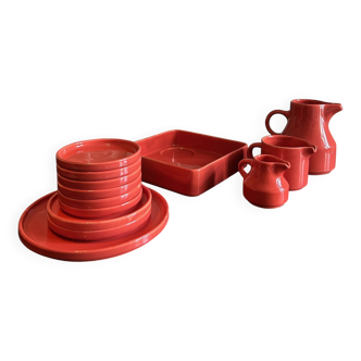 24-piece Niderviller service, 1970s
