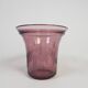 Art Deco vase with engraved geometric and floral motifs, 1930s