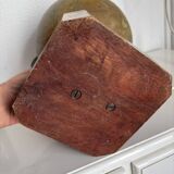 Vintage 1930 globe terrestrial Jacques Adnet world map J. Forest glass wood -