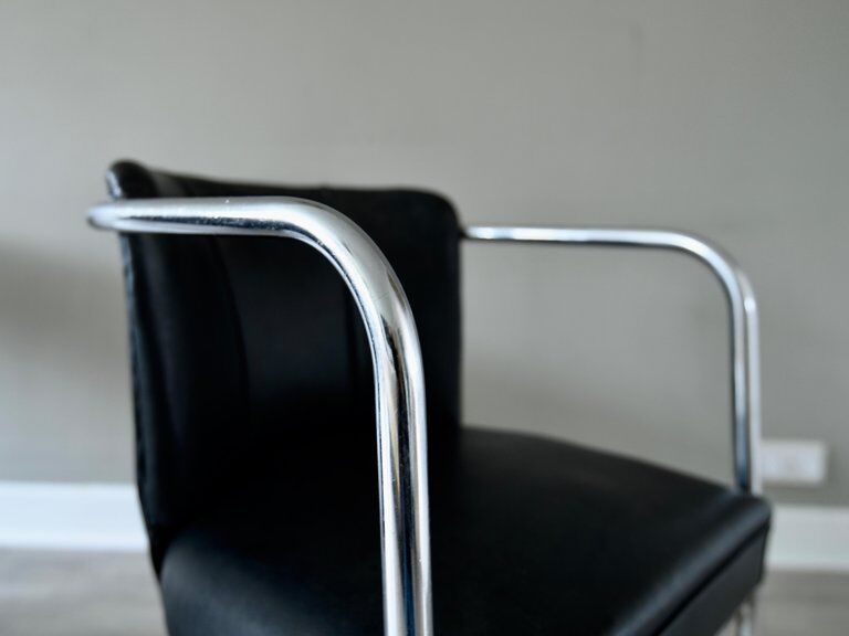 PEL Armchair Tubular Steel Cantilever Vintage Modernist Cox Bauhaus