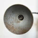 Grey Industrial Scissor Wall Lamp from Elektroinstala, 1960s