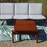 Modular 3-seater sofa + a teak coffee table by Karl SØrlie & SØnner