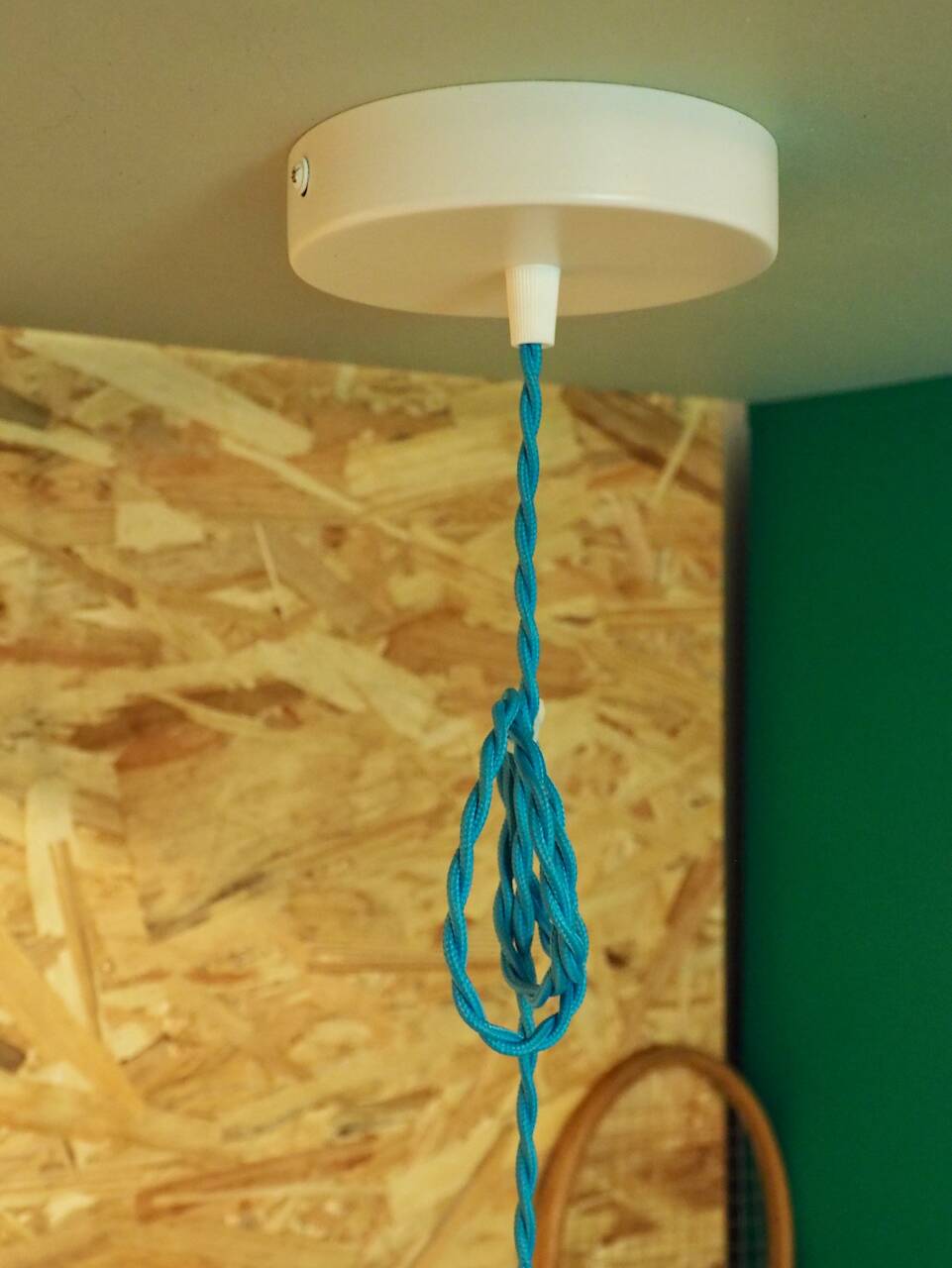 JOY white opaline pendant light