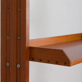 Italian free standing  teak wall unit