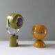 Set of vintage 70s table lamps