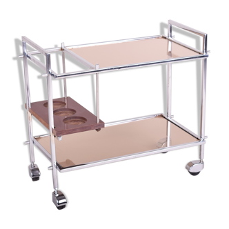 Serving trolley made in 60s Czechi