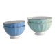 Set of 4 ceramic bowls