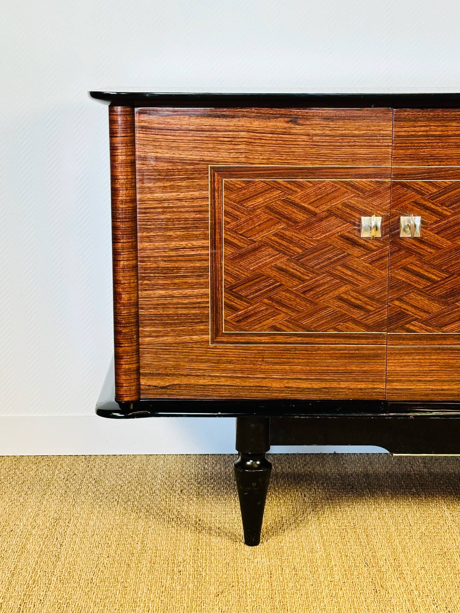 Art Deco Enfilade in Macassar, France, 1940s