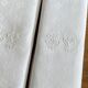 Set of 2 old napkins