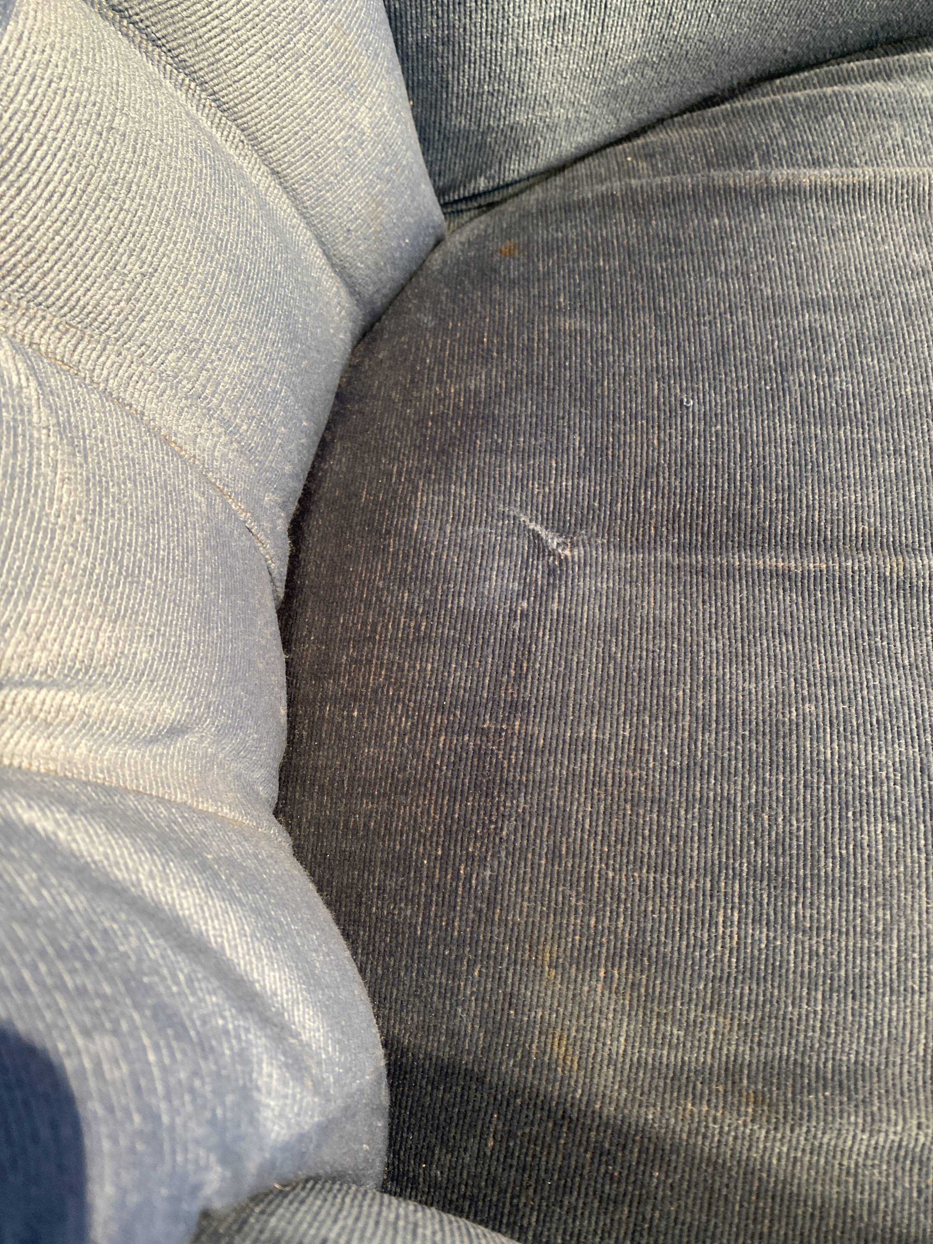 Pair of toad armchairs