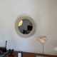 Miroir en osier par Josef Daubenbuchel, Allemagne, années 1930