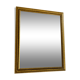 Miroir cadre doré