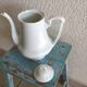 White coffee or teapot