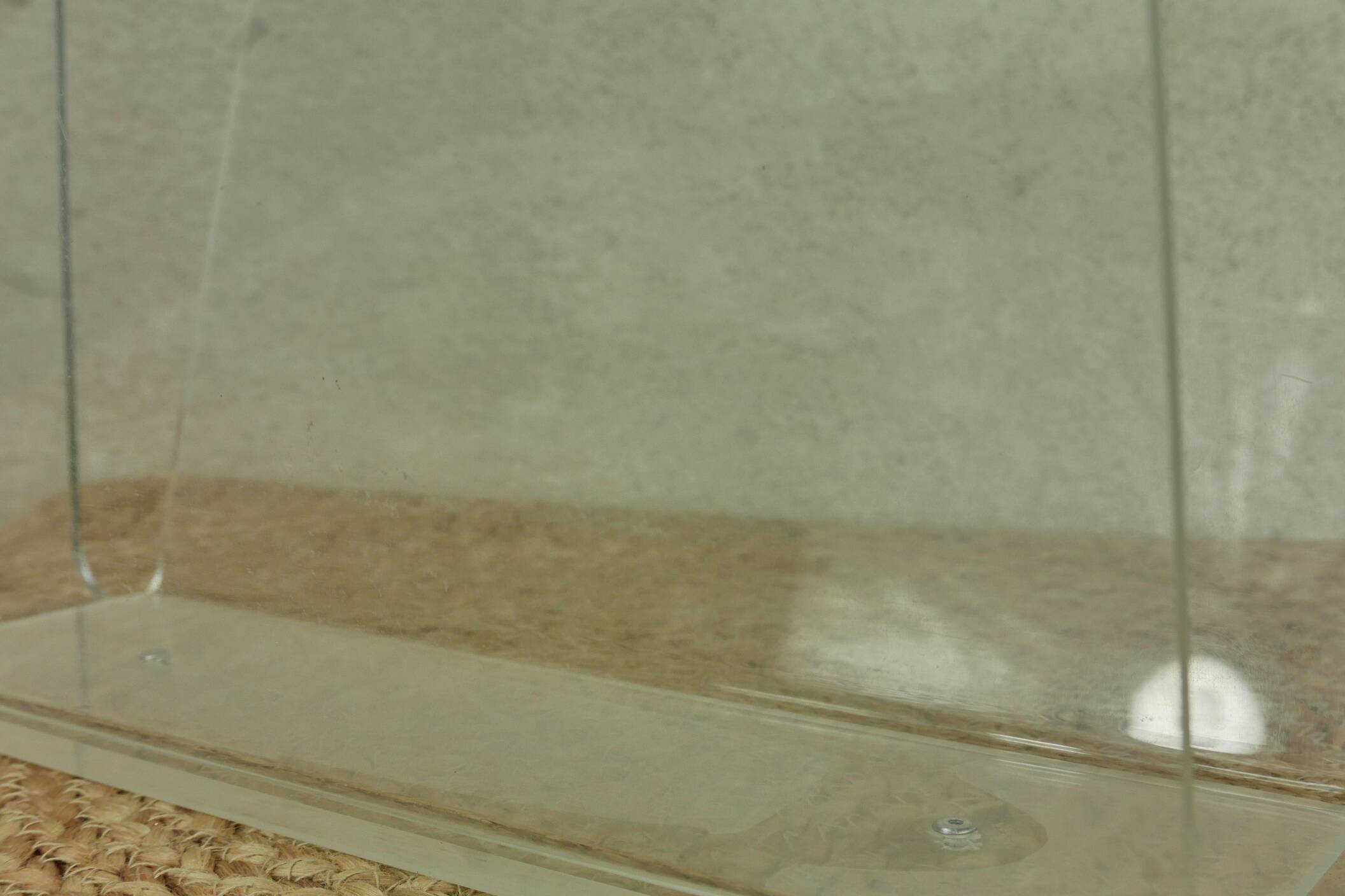 Roche Bobois plexiglass magazine rack 70