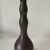 Large handmade stoneware lamp, 1960s-70s