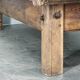 1940s Czechoslovak Oak and Patinated Leather Gym Bench