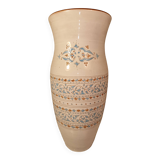 Grand vase céramique artisanal signé