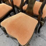 Ensemble 6 chaises en laque