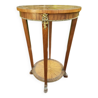Guéridon style Louis XVI, fin 19ème