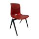 Chaise galvanitas vintage avec pieds compas