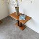 Dudouyt Courtray oak art deco console table