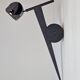 Postmodern Metal Wall Spot Lamp from Debsch Aster, Italy, 1980s