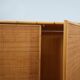 Vintage Dal Vera bamboo & rattan freestanding wardrobe 1970s