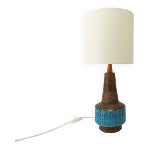 lampe scandinave en céramique - 1960