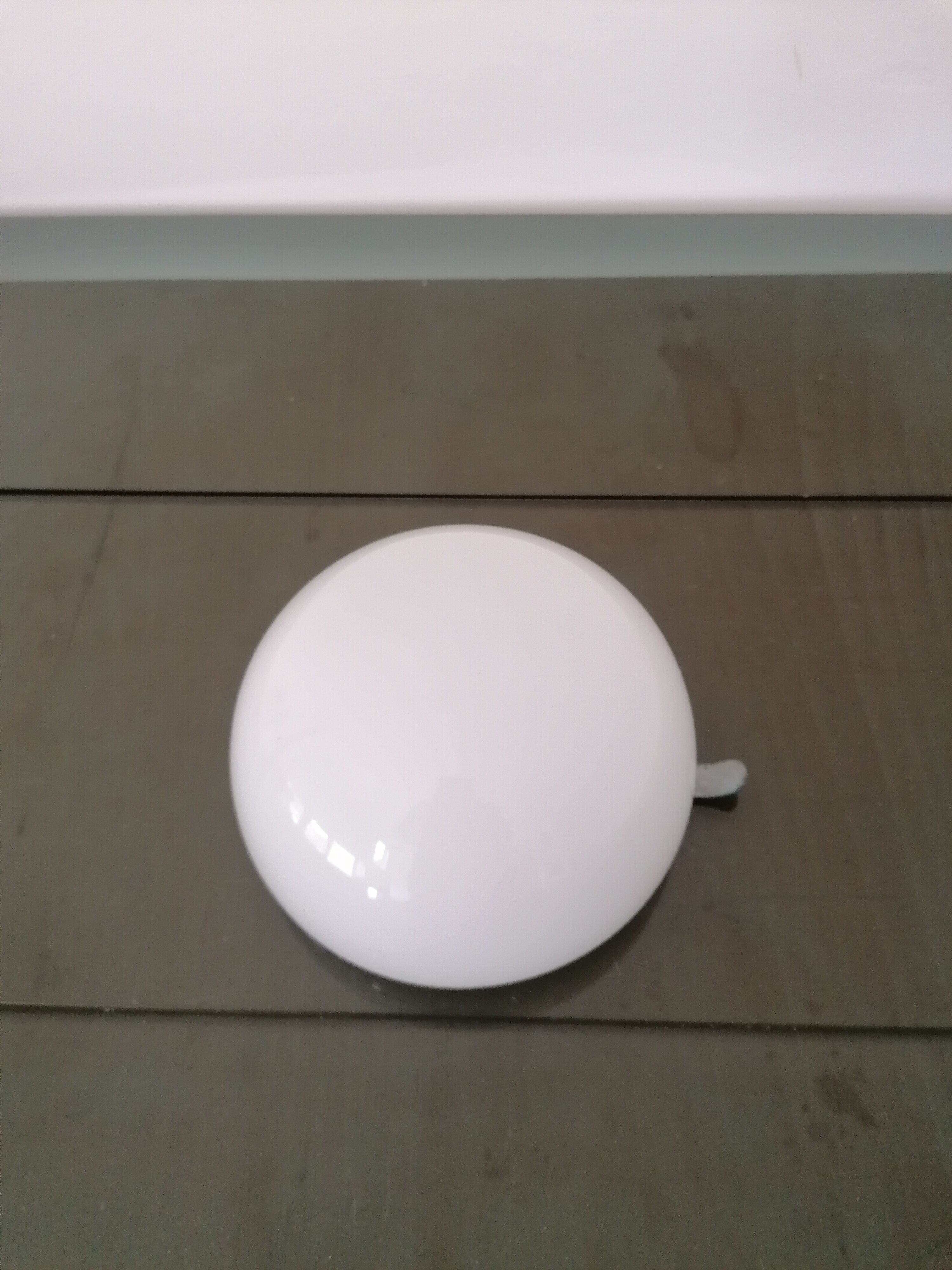 Ceiling light in metal and opaline  70