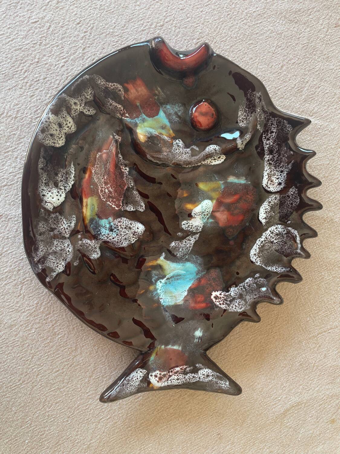 Vallauris fish plate