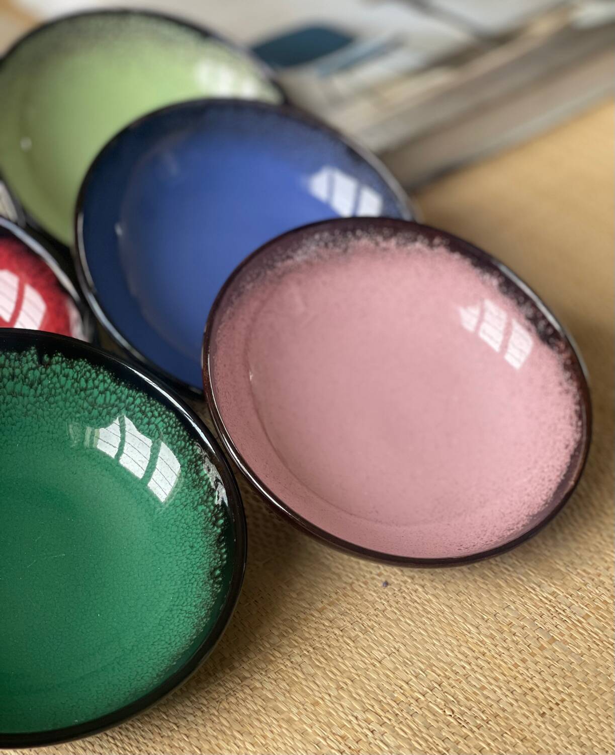 6 Keraluc cups 1960.